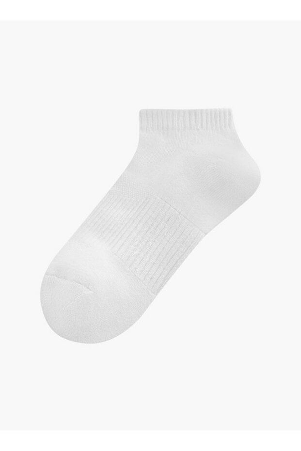 جوارب سادة بطول الكاحل - طقم من 3 قطع - 2