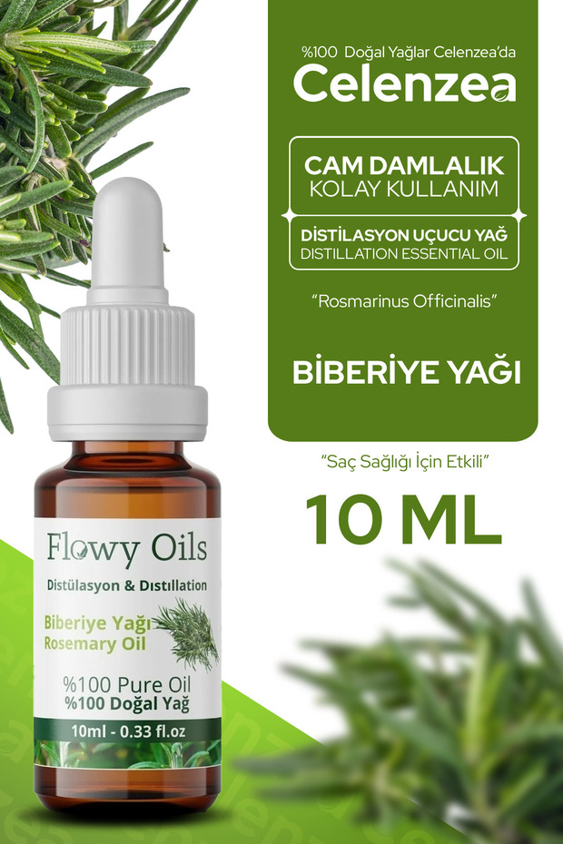 Rosemary Oil 100% Natural Herbal Essential Oil 10ml
