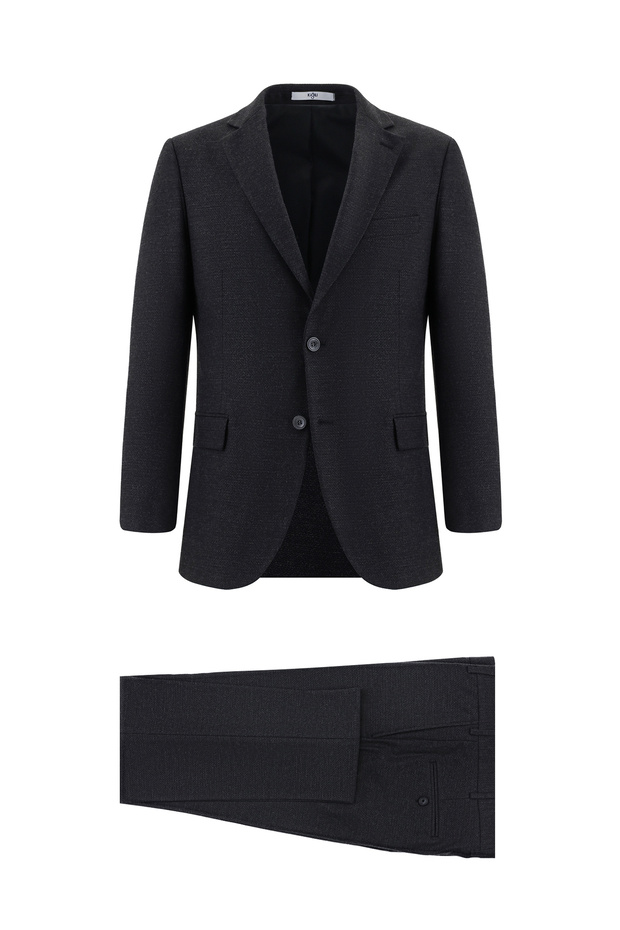 Regular Fit Classic Pattern Suit - 1