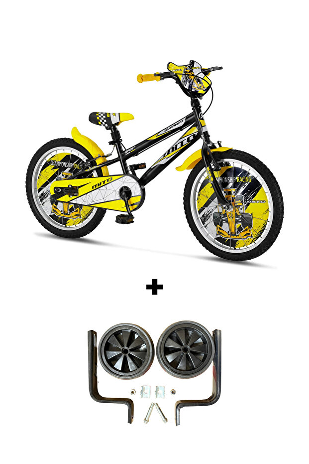 20 Jant Lux Bisiklet + YAN DESTEK TEKER HEDİYELİ 2025 Yeni Sezon - 1