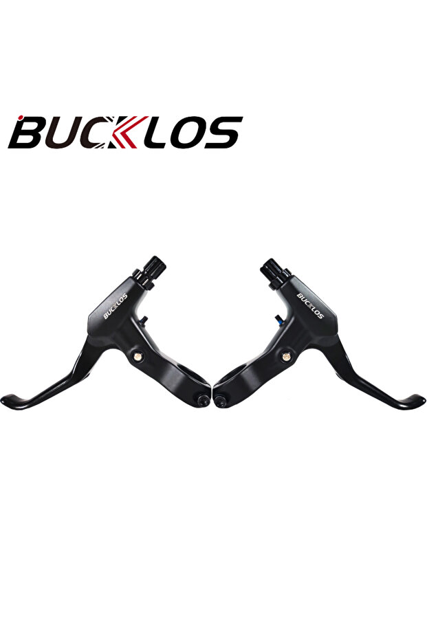 Black-1Pair Brake Levers MTB Road Bike V Brake Lever Bicycle Disc Brake Handle Lever