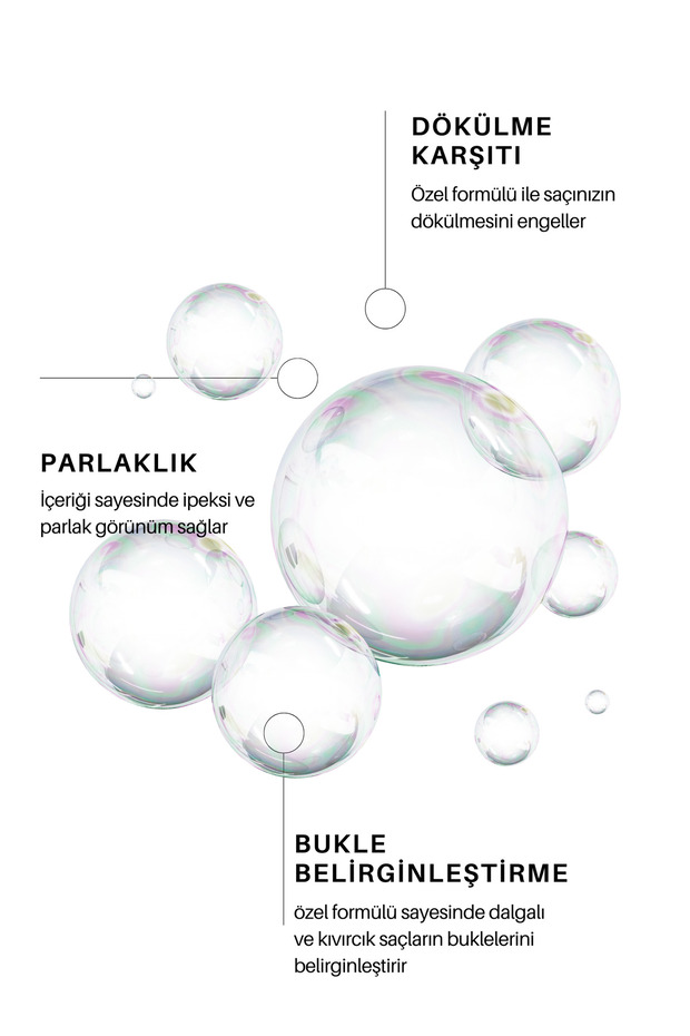 P9 Curls Effect Bukle Belirginleştirme Etkili Saç Bakım Şampuanı 500 ml - 3