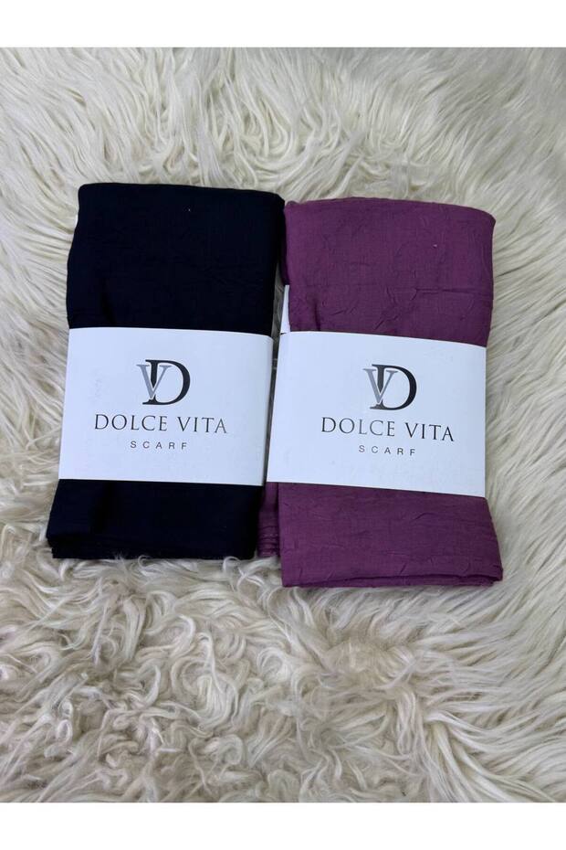 İKİLİ Bambu Crash Şal - 1