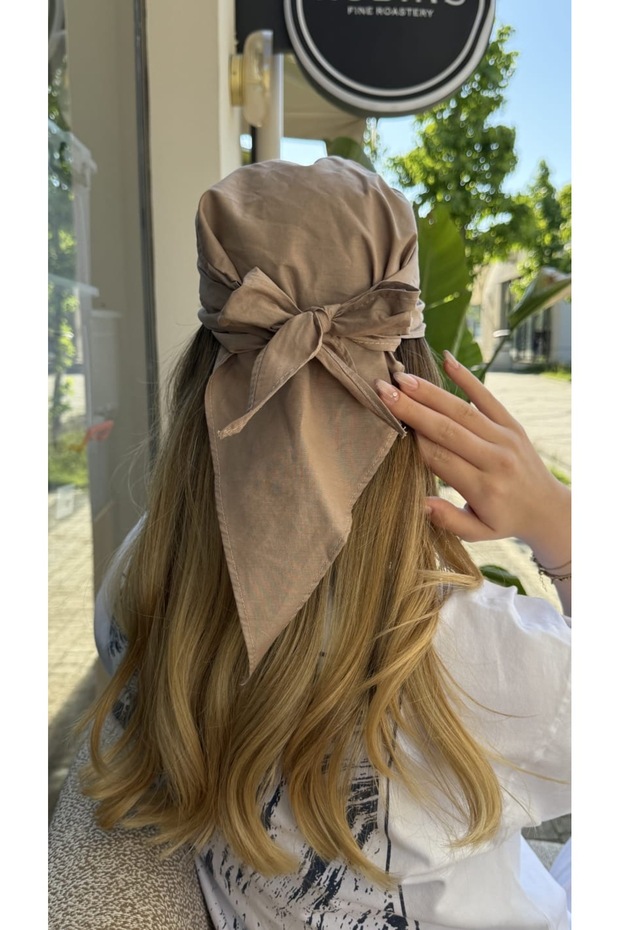 Tie-Up Visor Bandana Visor Hat Vision with Uv Protector - 2