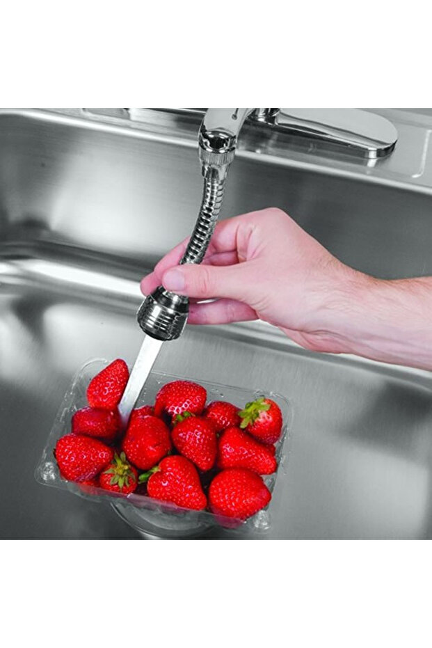 Turbo Flex universal flexible faucet extension, 360° rotation, durable - 7