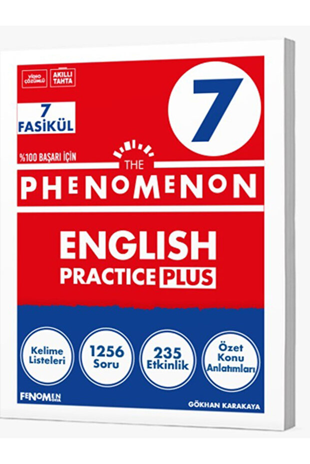 FENOMEN 7 THE PHENOMENON ENGLISH PRACTICE PLUS (7 FASİKÜL) - 1