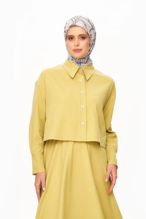 Chaine Eternelle Superior Soft Kare Eşarp Ekru - 2