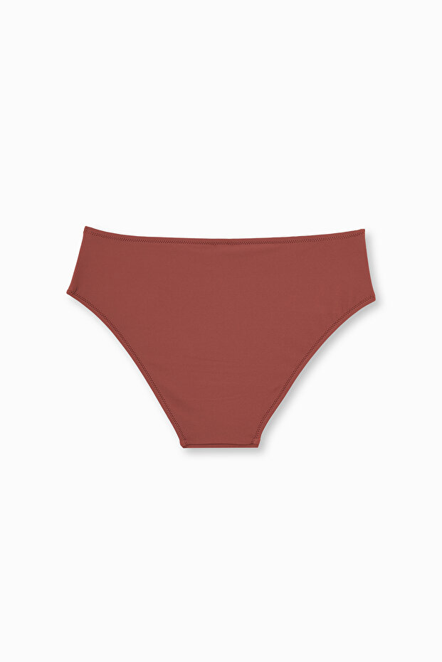 Kahve 6 cm Bikini Alt - 8