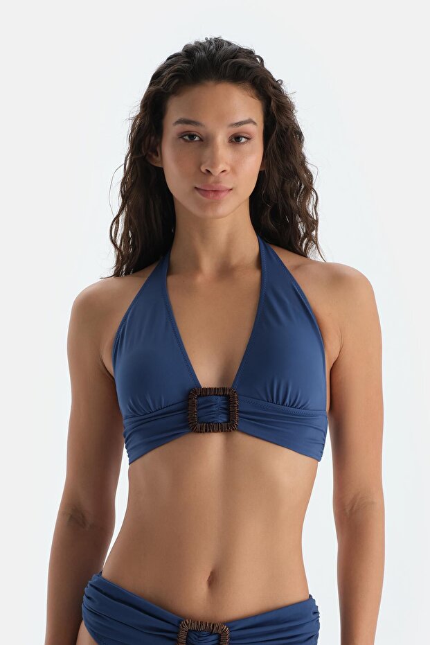 Multicolor Üçgen Geniş Bikini Üst - 1