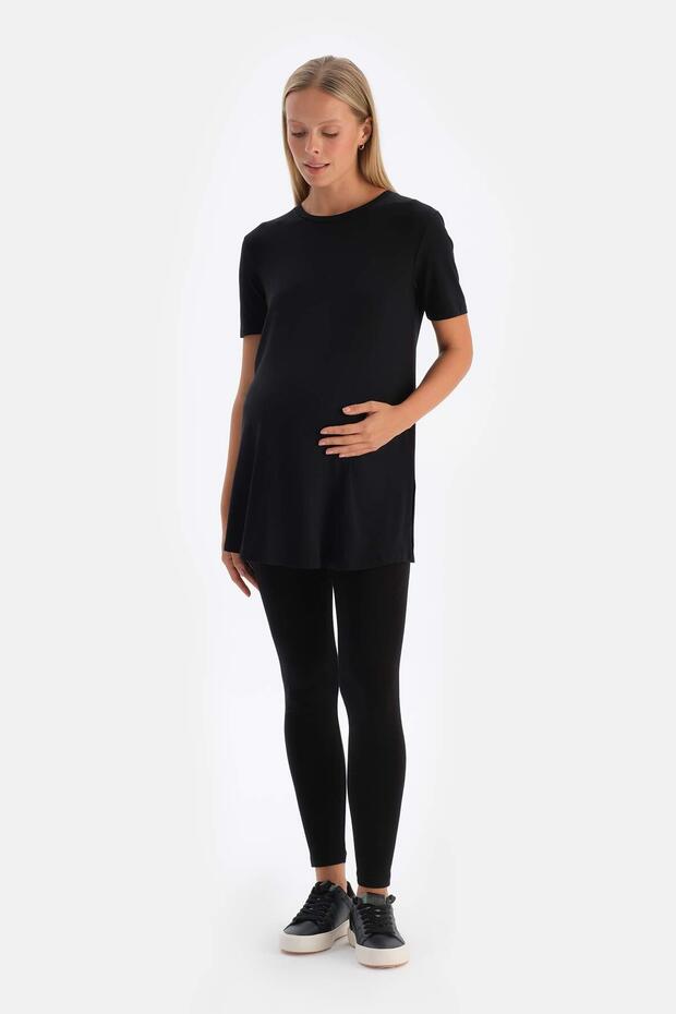 Siyah Hamile Tayt - 6