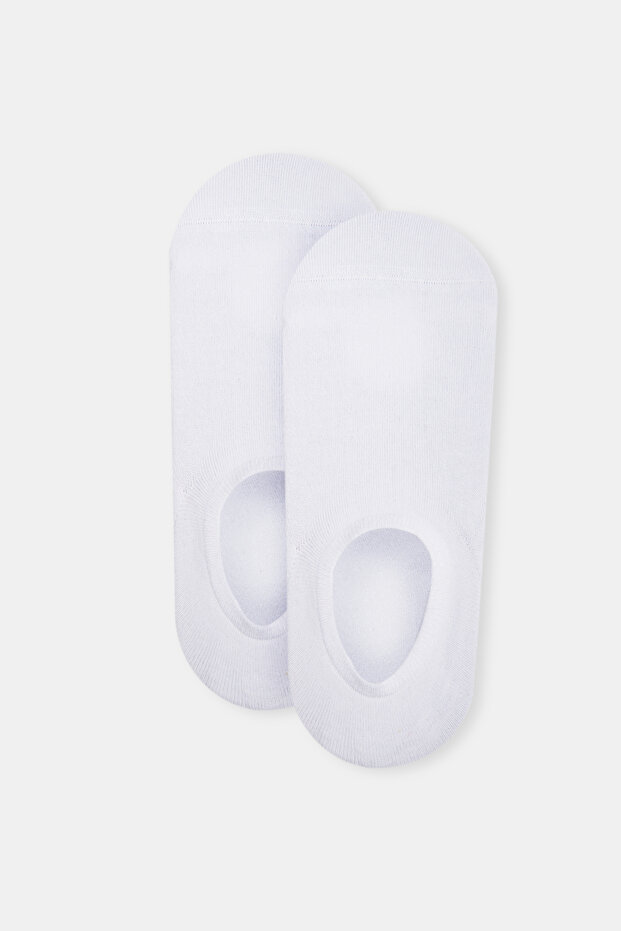 Beyaz Babet Çorap - 1
