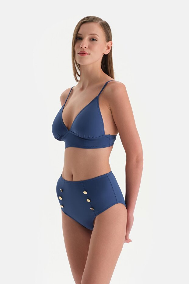 Indigo Üçgen Bikini Üst - 4