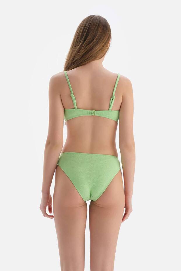 Yeşil Straplez Bikini Üst - 2