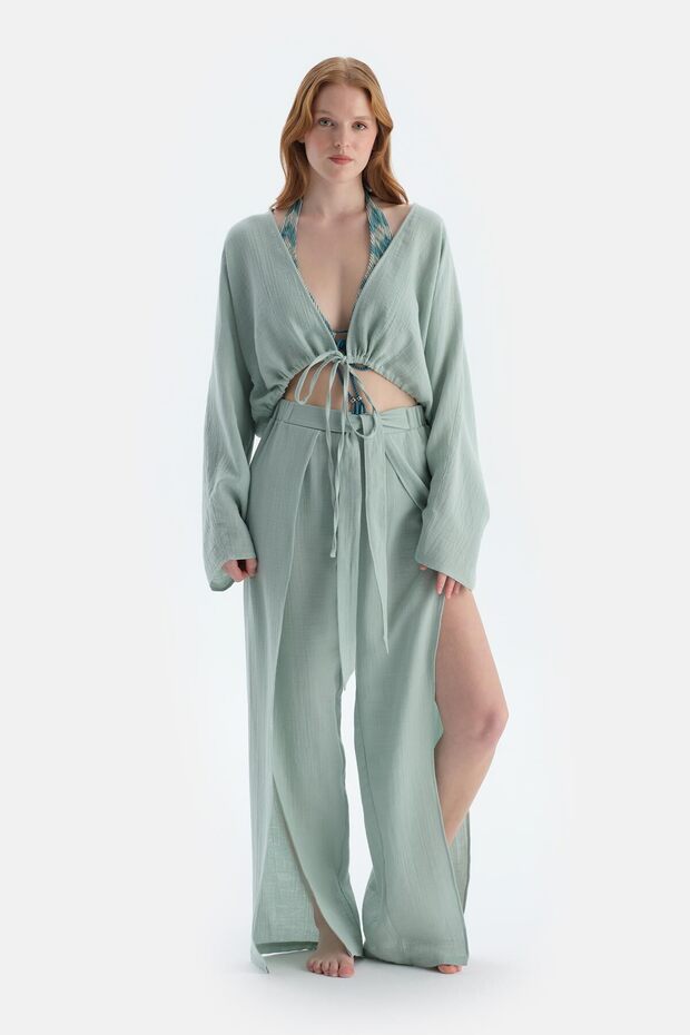 Mint Yeşili Pantolon - 2