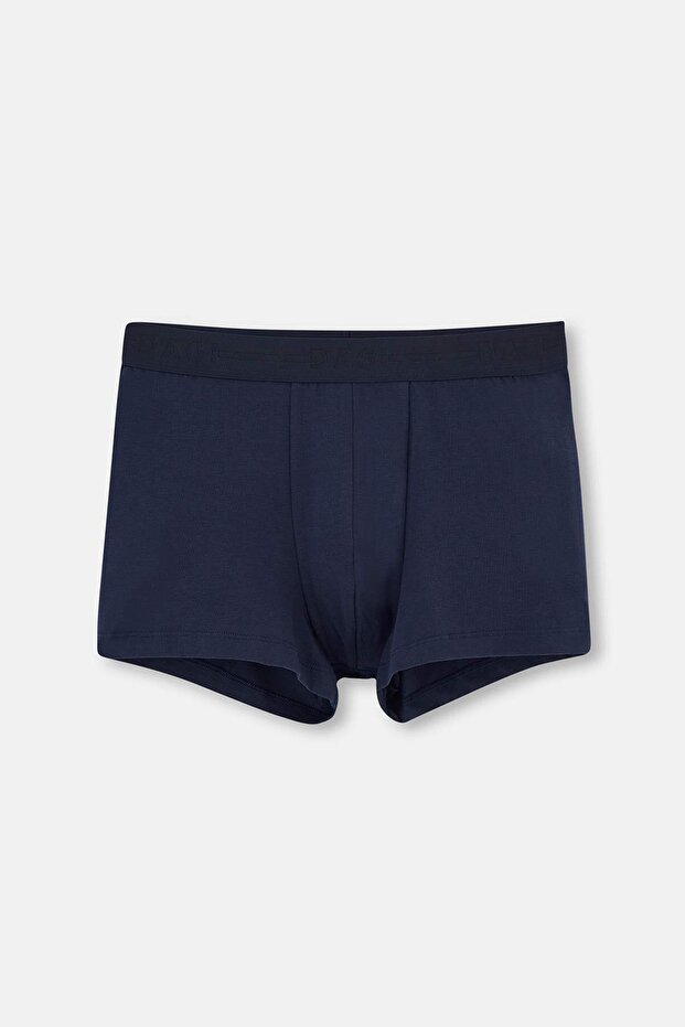 Lacivert Compact Düz Boxer - 1