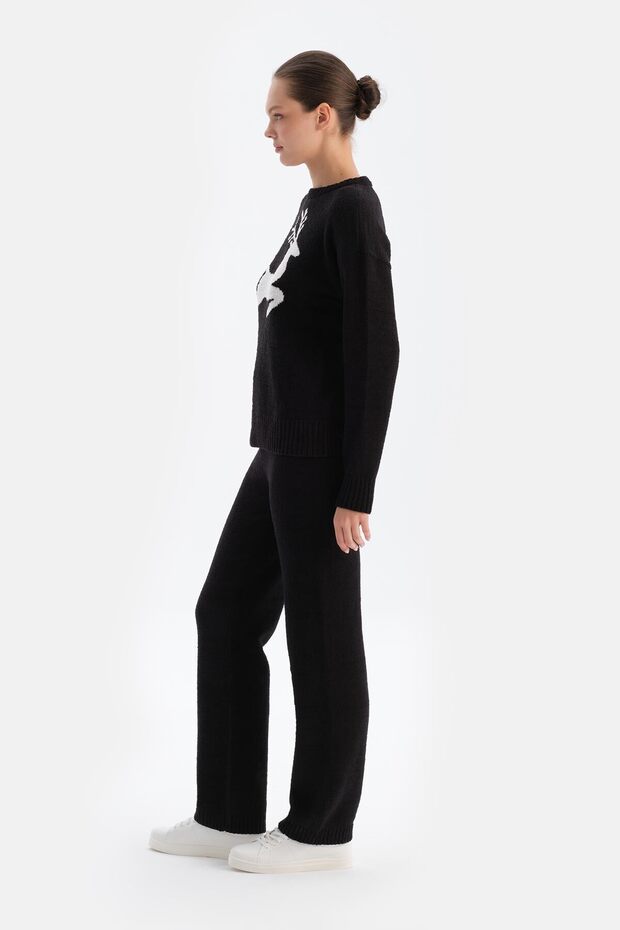 Siyah Polar Pantolon - 3