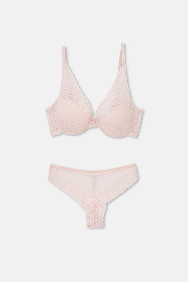Ersk1120 Ginger Lace Empty Cup Bra Tk.