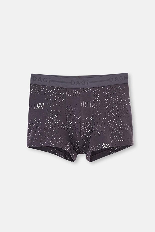 Antrasit Desenli Boxer - 1