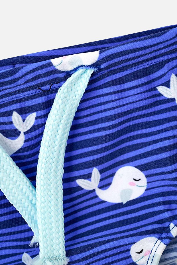 Μαγιό Sax Boy's Fish Pattern Slip - 3