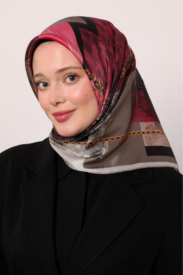 وشاح كريستال لامع بنمط - 1