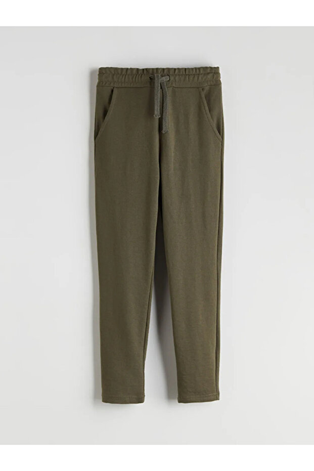 LCW ECOHaki Beli Lastikli Erkek Çocuk Eşofman Altı - 4