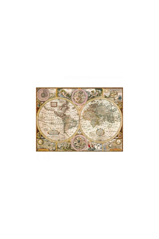 Puzzle - Ancient World Map, 3000 piese - 1