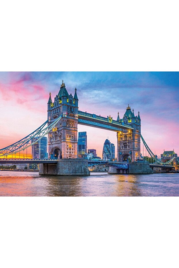 Puzzle - Tower Bridge Sunset, 1500 piese