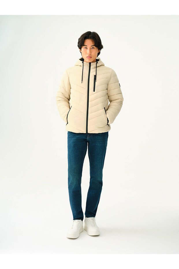 Regular Fit Taş Erkek Mont Lf2033231 - 6