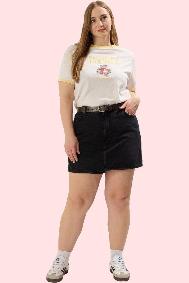 Women's Denim Shorts Skirt High Waist Wide Leg Cotton Casual Combinations Summer Indispensable