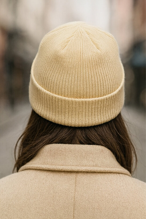 Premium Basic Düz Kadın Bere - 5