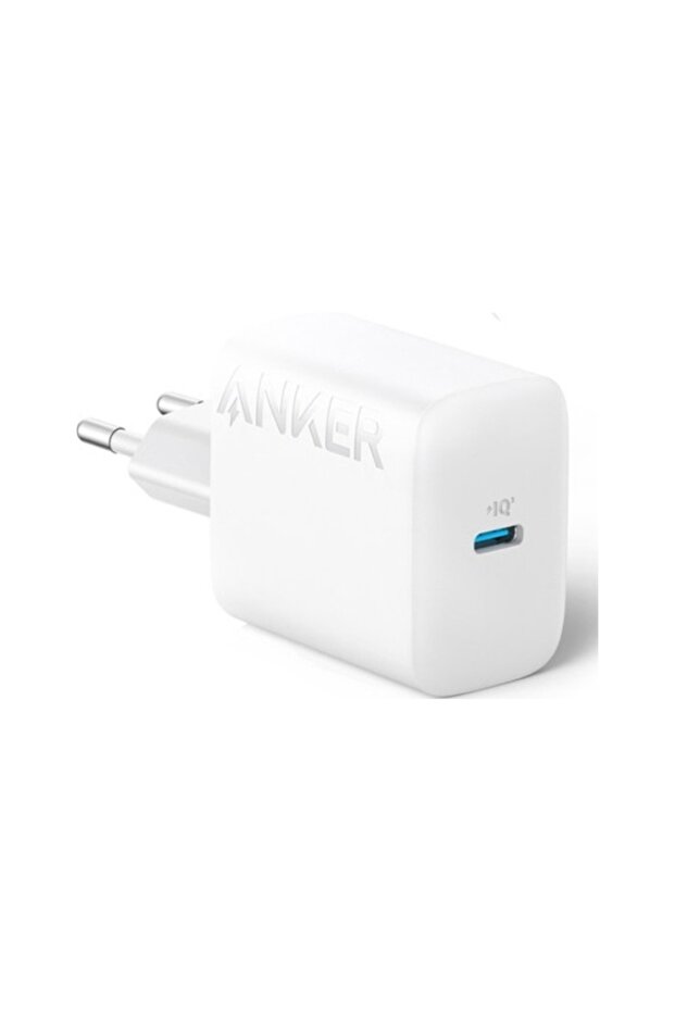 20W USB-C Şarj Cihazı - iPhone & Android ile Uyumlu Type-C Hızlı Şarj Adaptörü-  A2347 - Beyaz - 1