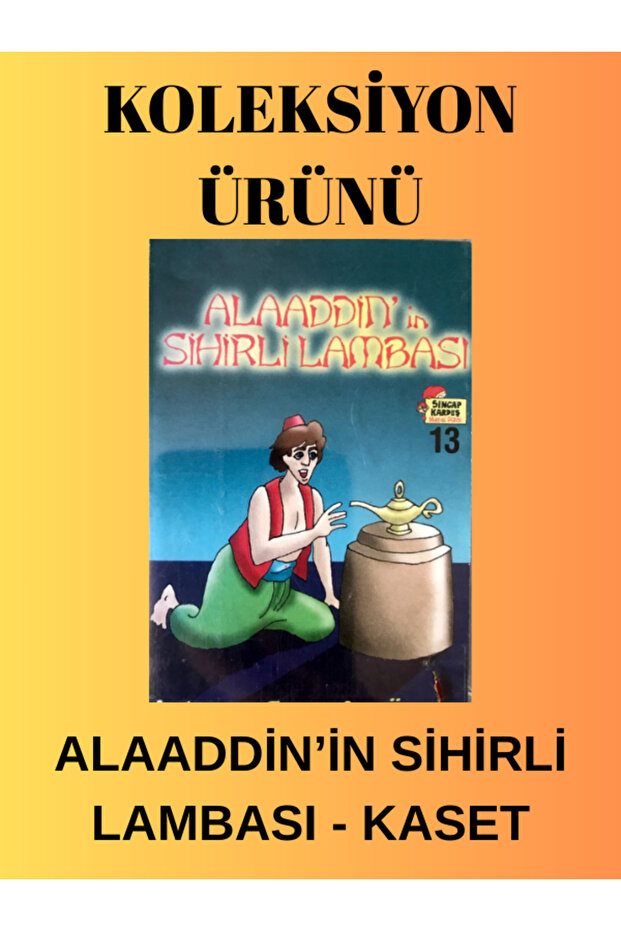 Aladdin's Magic Lamp – Gazanfer Özcan – Cassette – Collection Item
