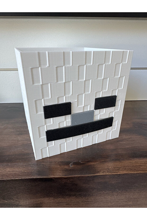 MINECRAFT İSKELET KAFATASI SAKLAMA KABI - 3