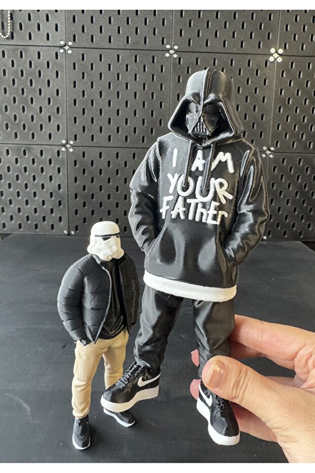 Darth Vader & Stormtrooper Dark Street 2'li Set Figür - 4