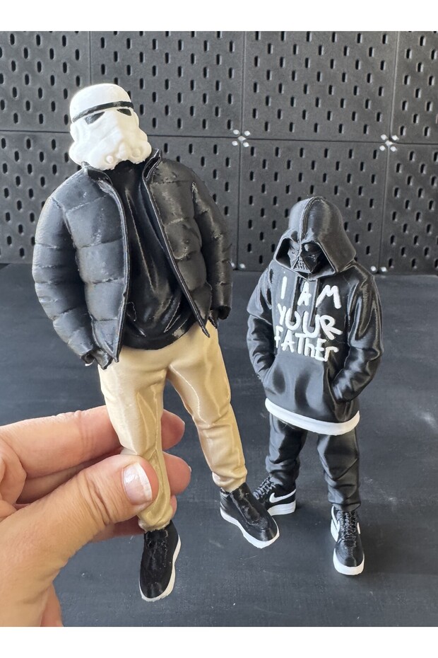 Darth Vader & Stormtrooper Dark Street 2'li Set Figür - 5