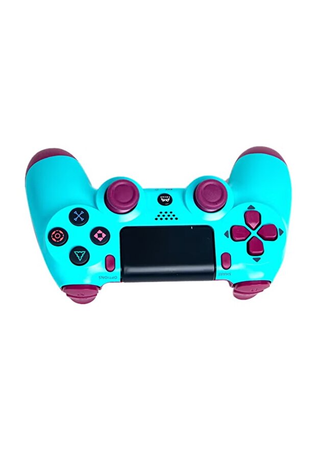 وحدة تحكم لاسلكية لجهاز بلاي ستيشن 4 - لون أزرق توتي - 5