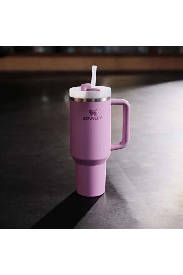 Quencher H2.O FlowState™ Tumbler Pipetli Termos 1.18L Pipetli Matara PEMBE - 6