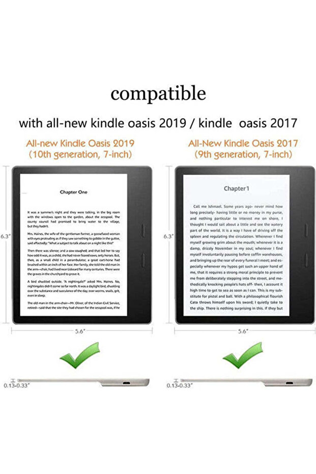 Kindle Oasis 7inch case, Numerological Zodiac pattern - 2