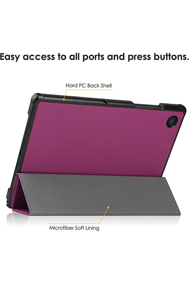 Husa pentru tableta NOKIA T20, Sigloo, Model Purple - 5