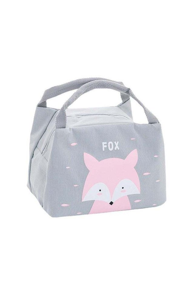 Lunch Bag Fox Printed Thermal Lunch Bag Bento Bags Cute Lunch Tote Bag Lunch Box Bag for Work Picni