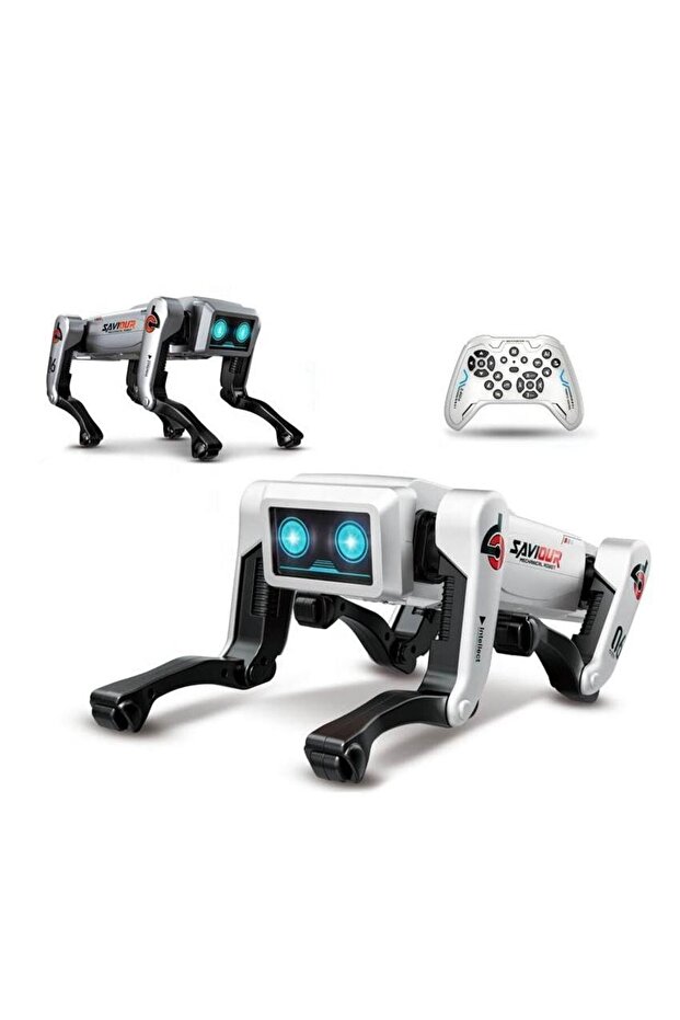 AI Programming Smart RC Mechanical Dog Toy Language Interaction Remote Control Stunt Action Robot - 1