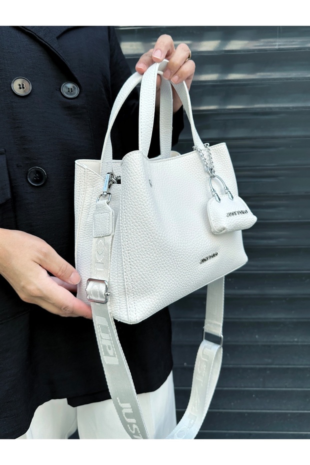 Original Soft Leather Adjustable Cross Column Strap Shoulder Bag