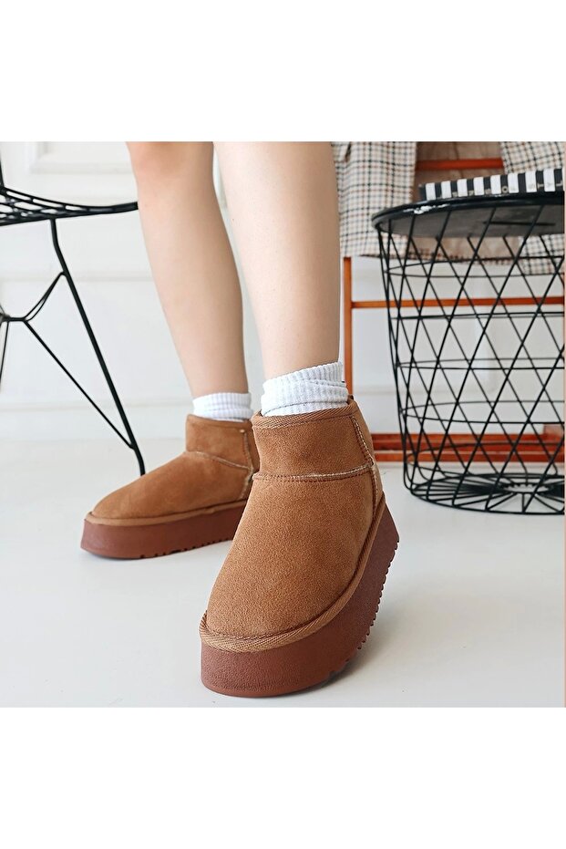 Linne Taba Süet Bot - 4