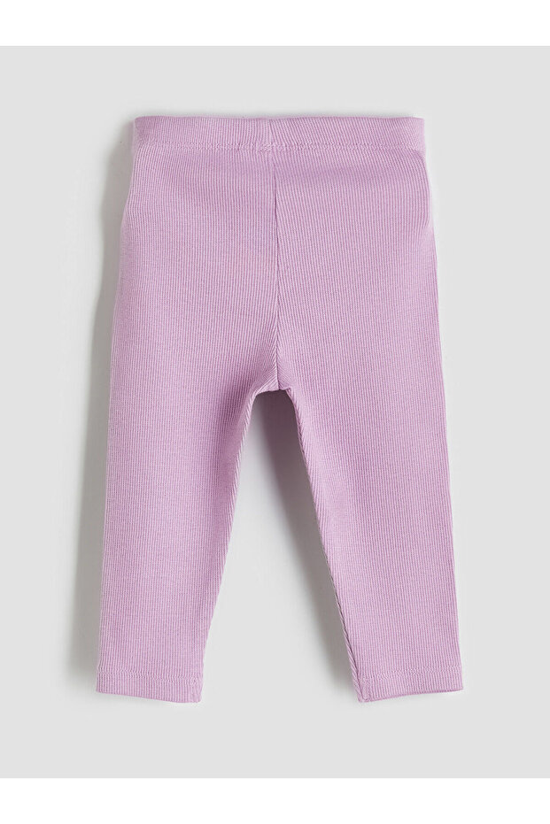 Bebe Yaka Çiçekli Kız Bebek Bluz ve Tayt 2'li - 5