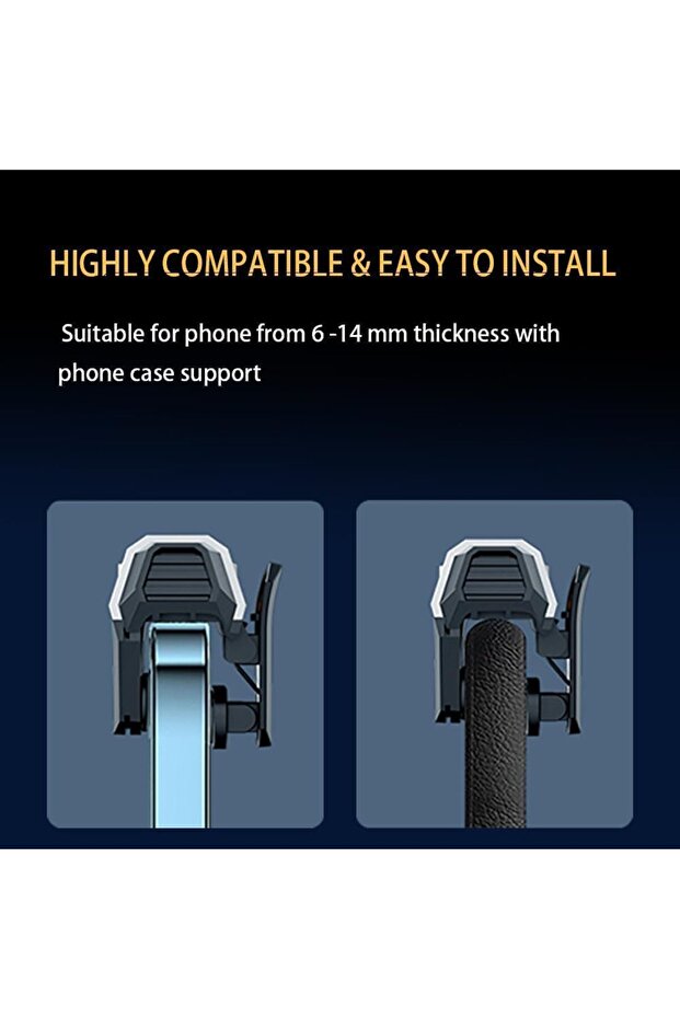 Mobile Game Controller Trigger 6 Button Professional Gaming Triggers 3 Pair Gaming Finger Sleeves - 6