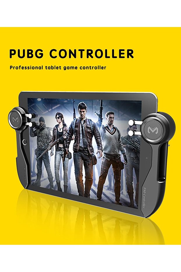Pubg Controller Tablet Mzpre 4 Triggers Sensitive Shoot Aim Trigger Gamepad Grip Support 10 12.9 - 2