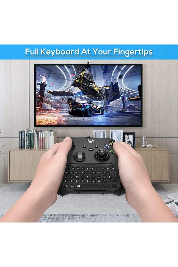Wireless Keyboard Xbox Series X/S Controller Xbox One/S/Controller Gamepad 2.4Ghz Mini Qwerty - 2