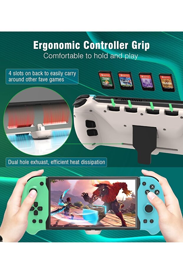 وحدة تحكم Switch Nintendo Switch/Oled وحدة تحكم One Piece Joypad Pro وضع محمول مريح - 2
