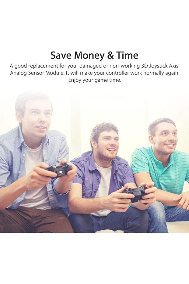 3D Joystick Module 6Pcs Analog Sensor Stick Replacement Ps4 Dualshock 4 Xbox One Controller Xbox - 6