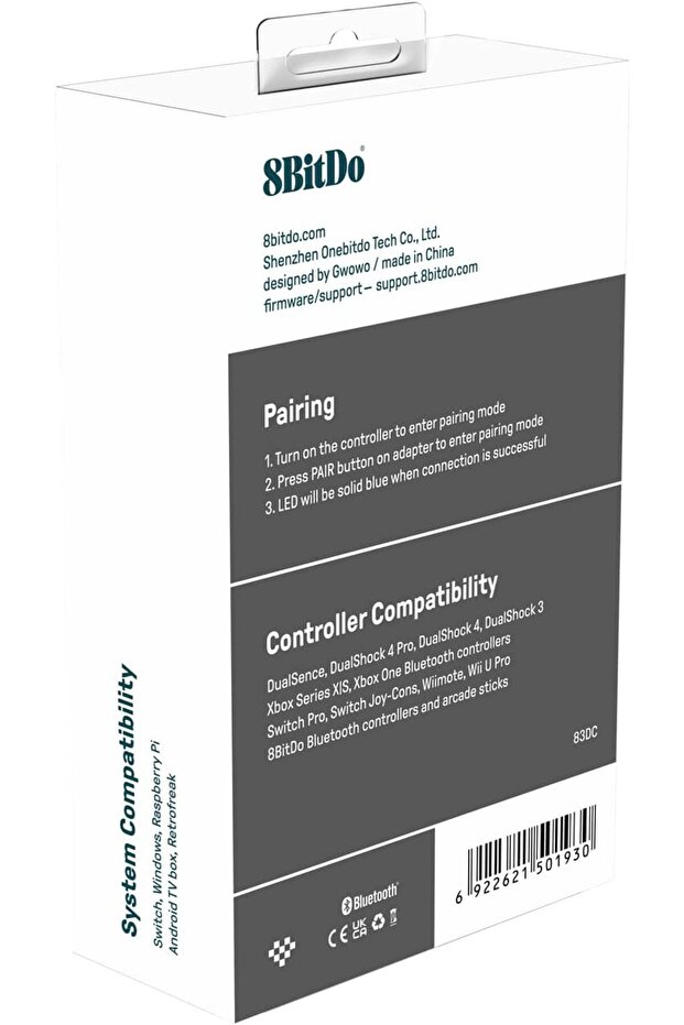 Wireless Usb Adapter 2 Switch Switch Oled Windows Pc Mac Raspberry Pi Ps5 Ps4 Switch Pro Controller - 3